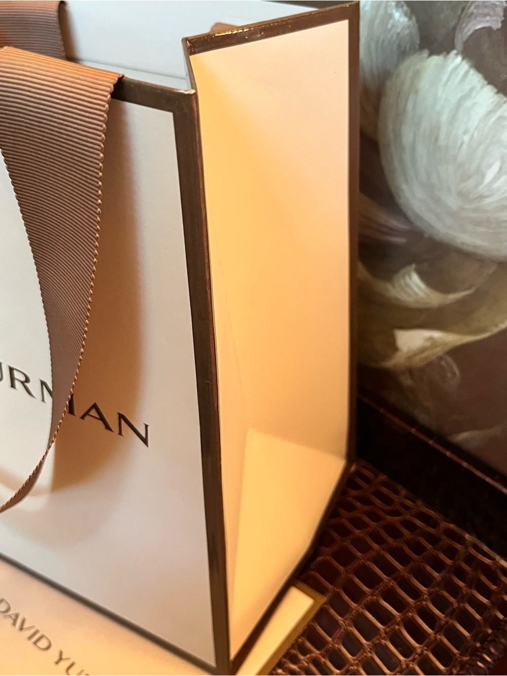 David Yurman Bag, Pouch, Ribbon, Envelope, & Card for Luxury Gifting or Storage - Picture 9 of 15